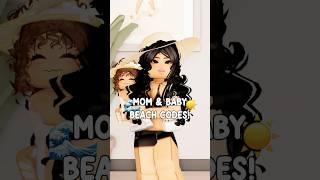 Mom & Baby Cute BEACH PICTURES CODES IDS For Berry Avenue! ️️ #berryave #berryavenue #roblox