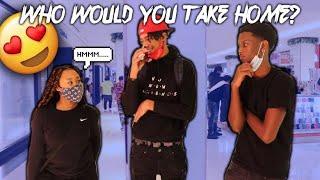 WHO WOULD YOU TAKE HOME?! PUBLIC INTERVIEW| MALL EDITION!!!!