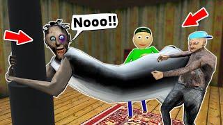 SAVE GRANNY !! Baldi and Ice Scream vs Granny - Jokes - funny horror animation (p.339)