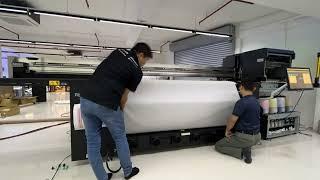 Installation of Mimaki Tiger600 - 1800TS