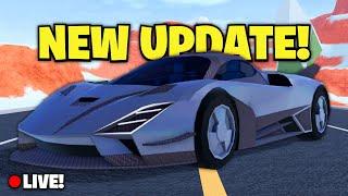 Roblox Jailbreak Live Stream | *NEW* Winter Update! | #ROADTO600SUBS