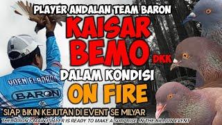 PLAYER ANDALAN TEAM BARON KAISAR BEMO DKK DALAM KONDISI ON FIRE/MERPATI KOLONG/MERPATI BARON/MERPATI