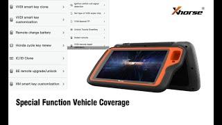 Xhorse VVDI Key Tool Plus: [ Special Function ] Vehicle List  vvdishop