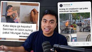 Ketika kamu ga pernah bolos pelajaran fisika