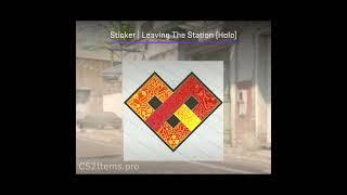 Sticker | Leaving The Station (Holo) | CS2 Skin