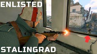 Enlisted gameplay: Battle of Stalingrad - Univermag South | Энлистед, енлистед: Универмаг Юг