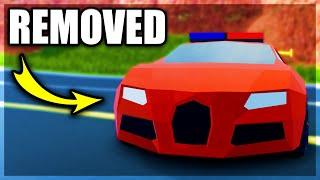 Bugatti REMOVED From Jailbreak... (New Update)