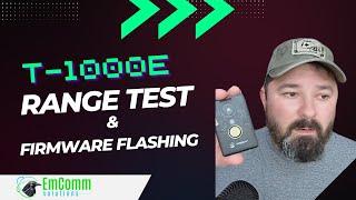 Seeed Studio SenseCap T-1000E Range Testing Update and Firmware Tutorial