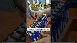 Laser galvanometer spot welder ,lithium thuds welding ,with traceless effect ,