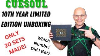 Cuesoul Darts 10 YEAR LIMITED EDITION DARTS UNBOXING Only 20 Sets Made