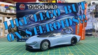 Like LEGO But Looks AMAZING!! Airfix QuickBuild MCLAREN SpeedTail Review