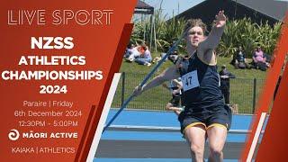 DAY 1 SESSION 1 | 2024 NZSSAA Track & Field Championships