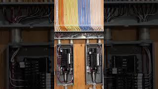 CODE VIOLATION OR NICE WORK? #oddlysatisfying #electrician