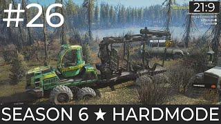 S06 Hardmode #26 - Der Aramatsu Forster im Einsatz (Maine, USA)  Snowrunner Deutsch