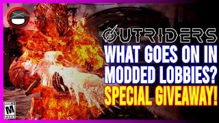 OUTRIDERS | What Options Are Available In Modded Lobbies + A SPECIAL Modded Lobby Giveaway!