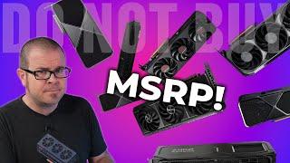 At Last: MSRP!! GPU Price Watch 2025 - June