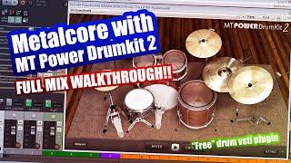 MT Power Drumkit 2 Djent/Metalcore Full Mix walkthrough