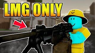 LMG ONLY CHALLENGE IN DA HOOD (Roblox)