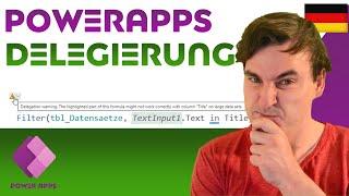 [Lern PowerApps] EP25: Delegierung - endlich verständlich!