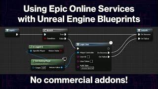 Using Epic Online Services with Unreal Engine Blueprints