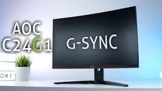 Der BESTE 200€ Monitor - AOC C24G1 G Sync Compatible 144Hz  im Test + Bildeinstellungen!