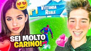 HO *RIMORCHIATO* la MIA EX COMPAGNA delle MEDIE su FORTNITE!! *ASSURDO*