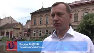 Мер Ужгорода Богдан Андріїв про наслідки негоди, яка пронеслася містом