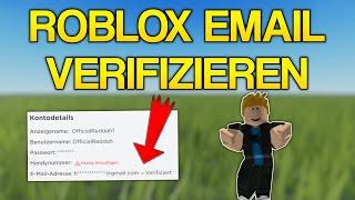 ROBLOX: E-Mail Adresse VERIFIZIEREN Tutorial