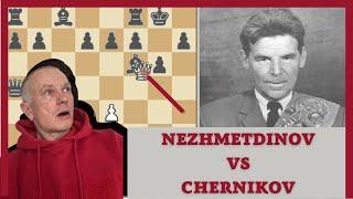 The Greatest Queen Sacrifice in Chess History | Nezhmetdinov vs Chernikov (1962)