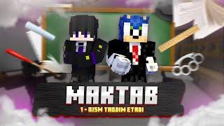 MAKTAB ● YANGI SERIAL ● MINECRAFT O'ZBEKCHA