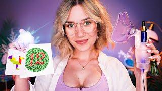 ️ ASMR Cranial Nerve and Eye Exam ‍️ Medical Doctor Roleplay