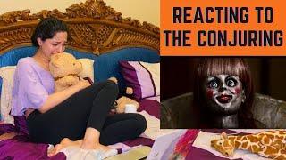 Watching a horror film alone *I cried*