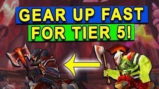 How to Catch up on Gear FAST for Tier 5 Raiding