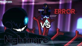 Nightmare VS Error | Rus Dub