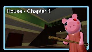 Chapter 1 House in Roblox Piggy Build Mode!