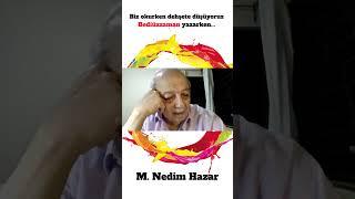 "Biz okurken dehşete düşüyoruz Bediüzzaman yazarken..." - M. Nedim Hazar #shorts