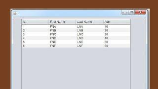 Java Tutorial - How To Populate JTable From ArrayList In Java Using  NetBeans [With Source Code]