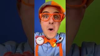 DIY a ROCKET in under 1 MINUTE⏰?! Hurry Blippi! #blippi #shorts