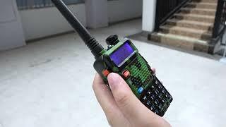 eSynic UV-5R Walkie Talkie Dual Band VHF/UHF UV5R 128 Memory Channel