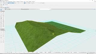 Рельеф в ARCHICAD