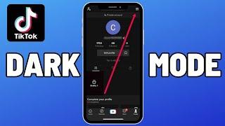 How to Turn on Dark Mode on Tiktok in 2023 | Tiktok New Update