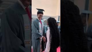 Asantehene Otumfuo’s daughter arrives at her brother’s graduation ceremony at DPS In’t School️