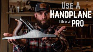 Set-up & Use A Hand Plane Like A Pro - One Take // Woodworking