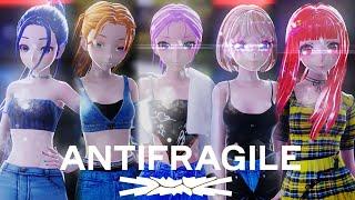 [MMD] 르세라핌 (LE SSERAFIM) _ ANTIFRAGILE | YUKARI, ONE, DAINA, ALYS, TETO