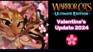 WCUE 2024 Valentine's Mini Update #warriorcats #warriorcatsultimateedition #wcue #tutorial #event