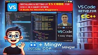 Lesson 2d: How to Set Up VS Code for C and C++ | Complete Installation & Configuration Guide