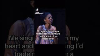 Not mine #hamilton #satisfied #angelica #musicals #singing #funny #shorts #fypシ゚