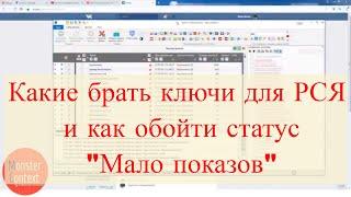 Какие ключи брать для РСЯ и как обойти статус мало показов