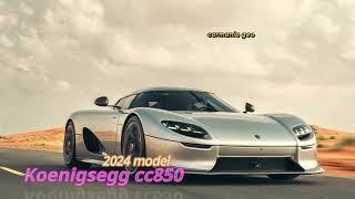 Koenigsegg cc850 new 2024 model rewiev