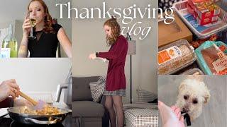 Vlog: Thanksgiving Day Prep, House Cleaning, Cooking